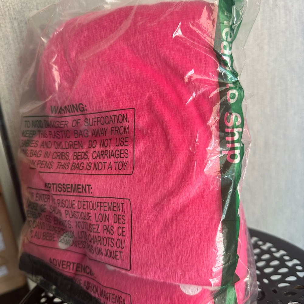 Pink Fleece Blanket
